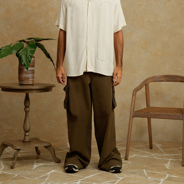 Embroidery detailed shirt