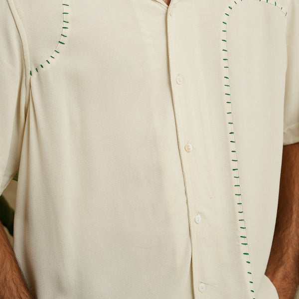 Embroidery detailed shirt