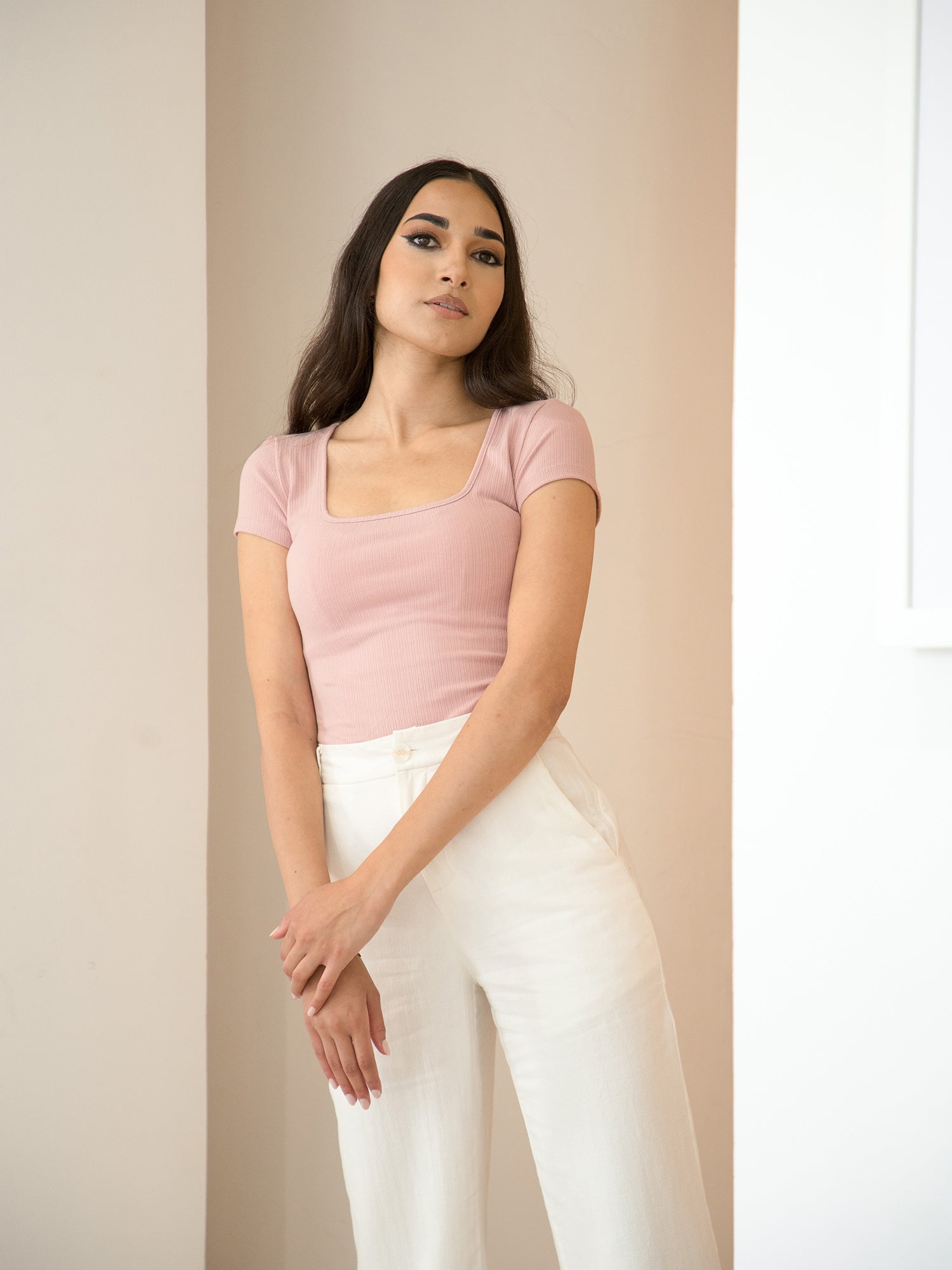 Squre Neck Body Suit