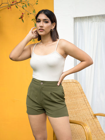 Round  Neck  Bodysuit