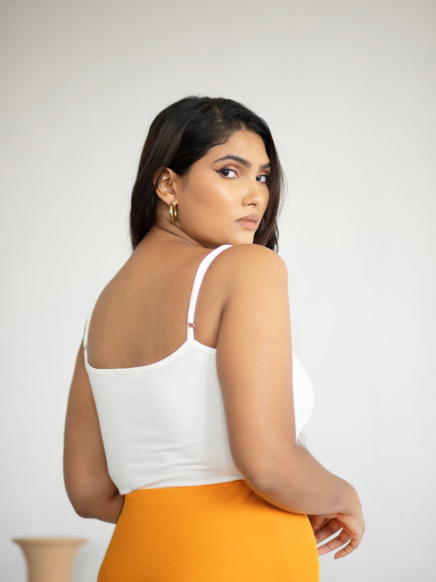 Round Neck Rib Bodysuit