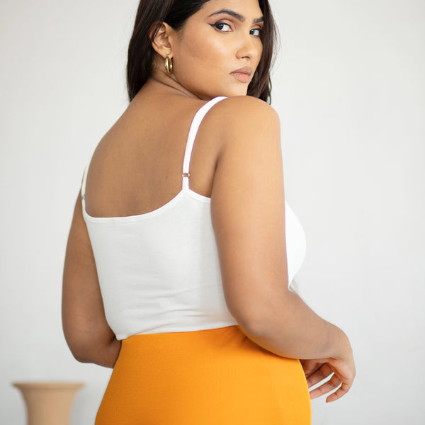 Round Neck Rib Bodysuit