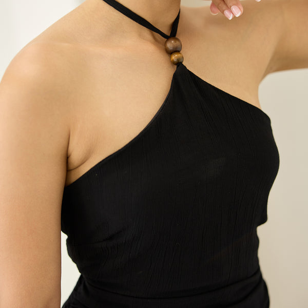 Bead  Detailed Sleeveless Top