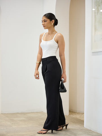 Highwaist Straight Leg Pant