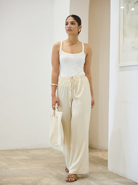 Wide Leg Trousers – Mimosa