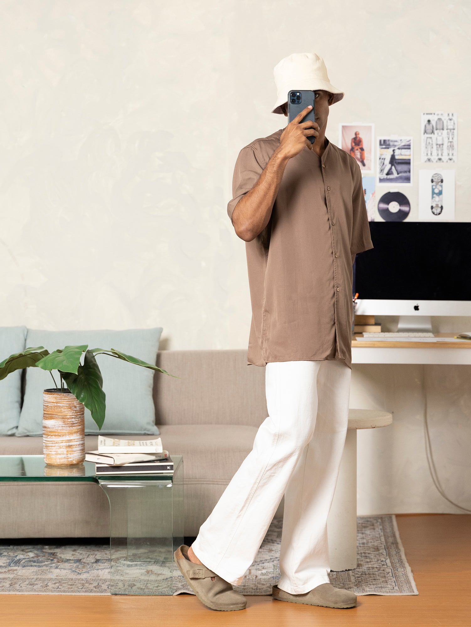 Short sleeve baseball collar shirt