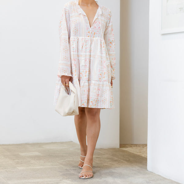 Tassel Detail Mini Dress