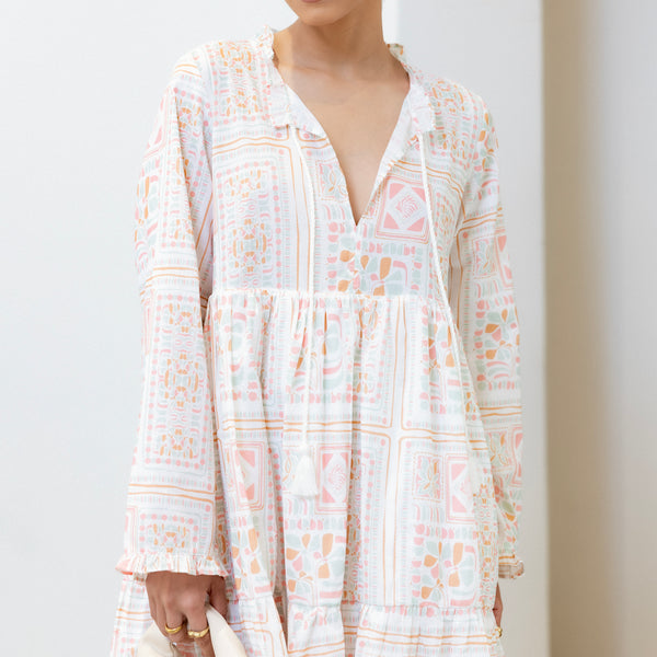 Tassel Detail Mini Dress