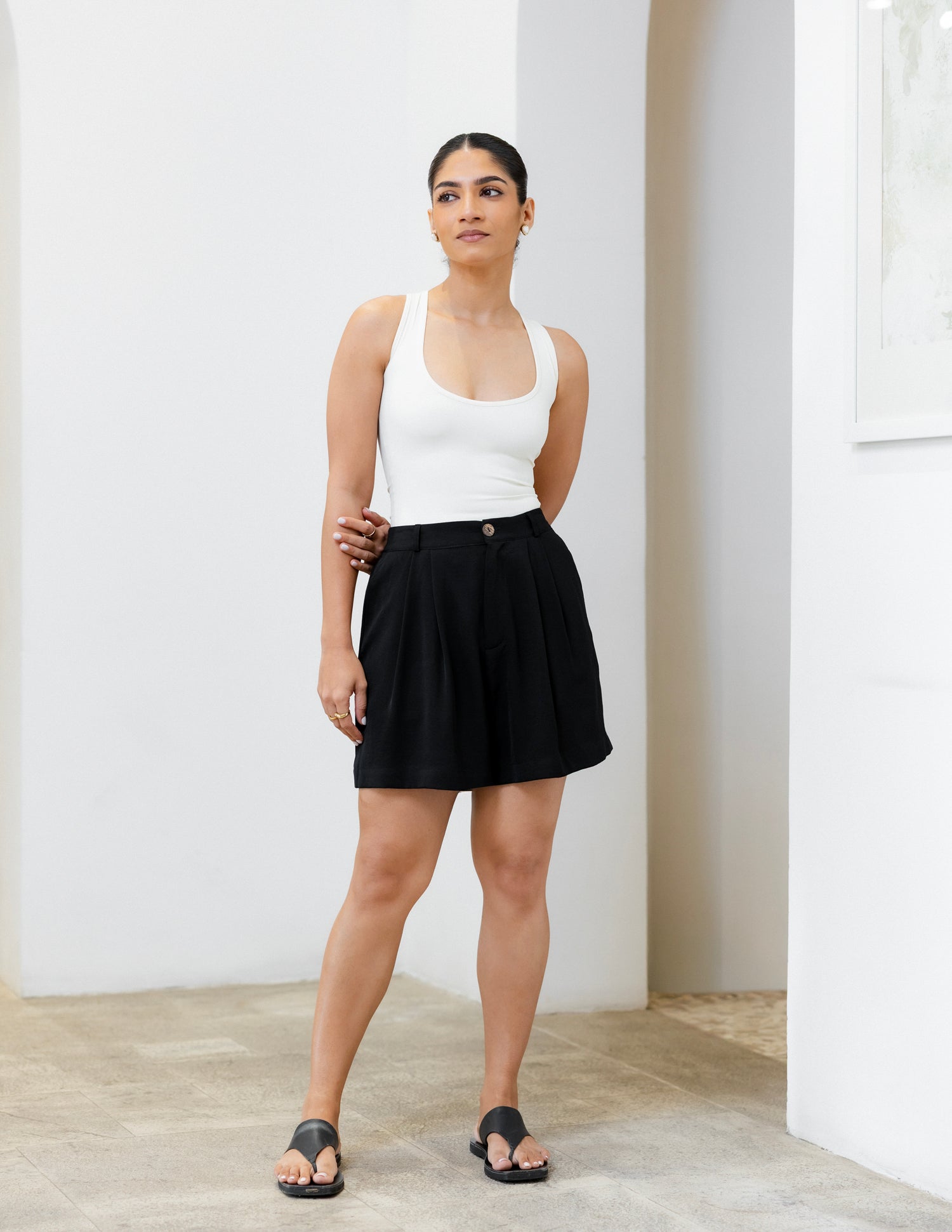 Back Elasticated Short