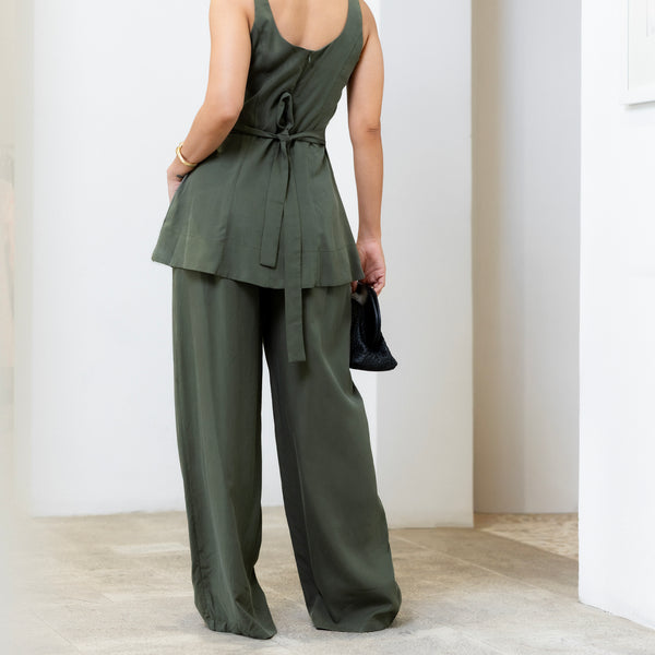 High Waist Pleated Pant