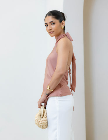 Pintuck Detail Pant