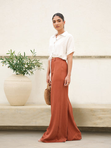 Elasticated Wide Leg Pant