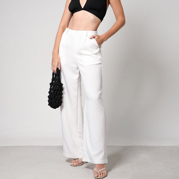 High Waist Wide Leg Pant