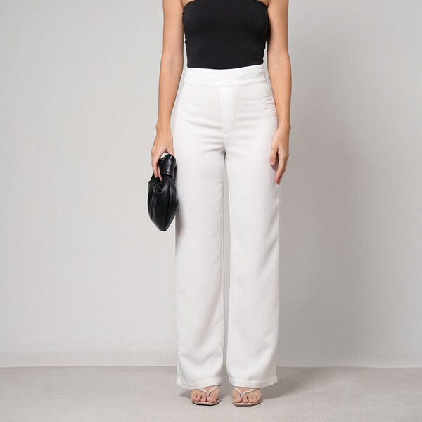 High Waist Straight Leg Pant