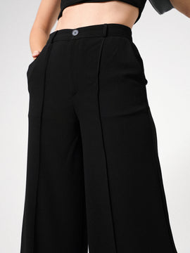 Seam Detailed Wide Leg pant