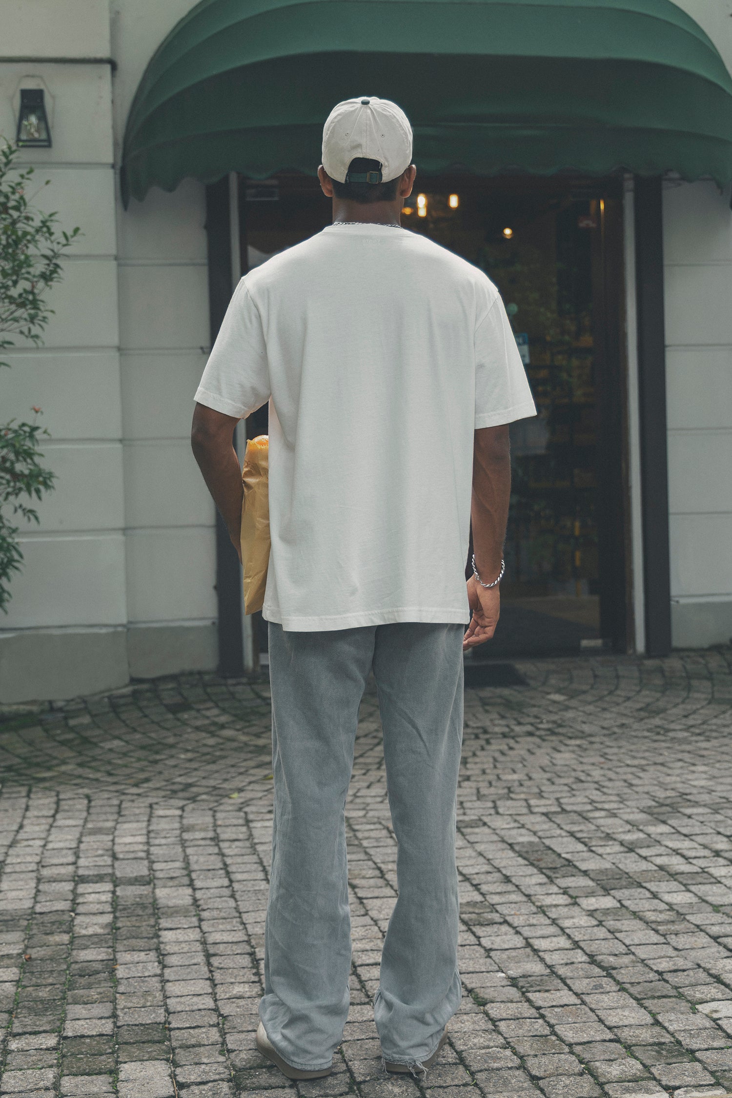 Slogan print t shirt