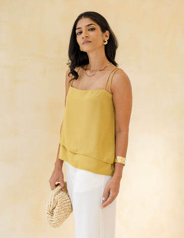 Double Layered Cami Top