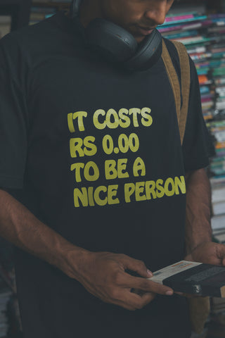 Slogan print t shirt