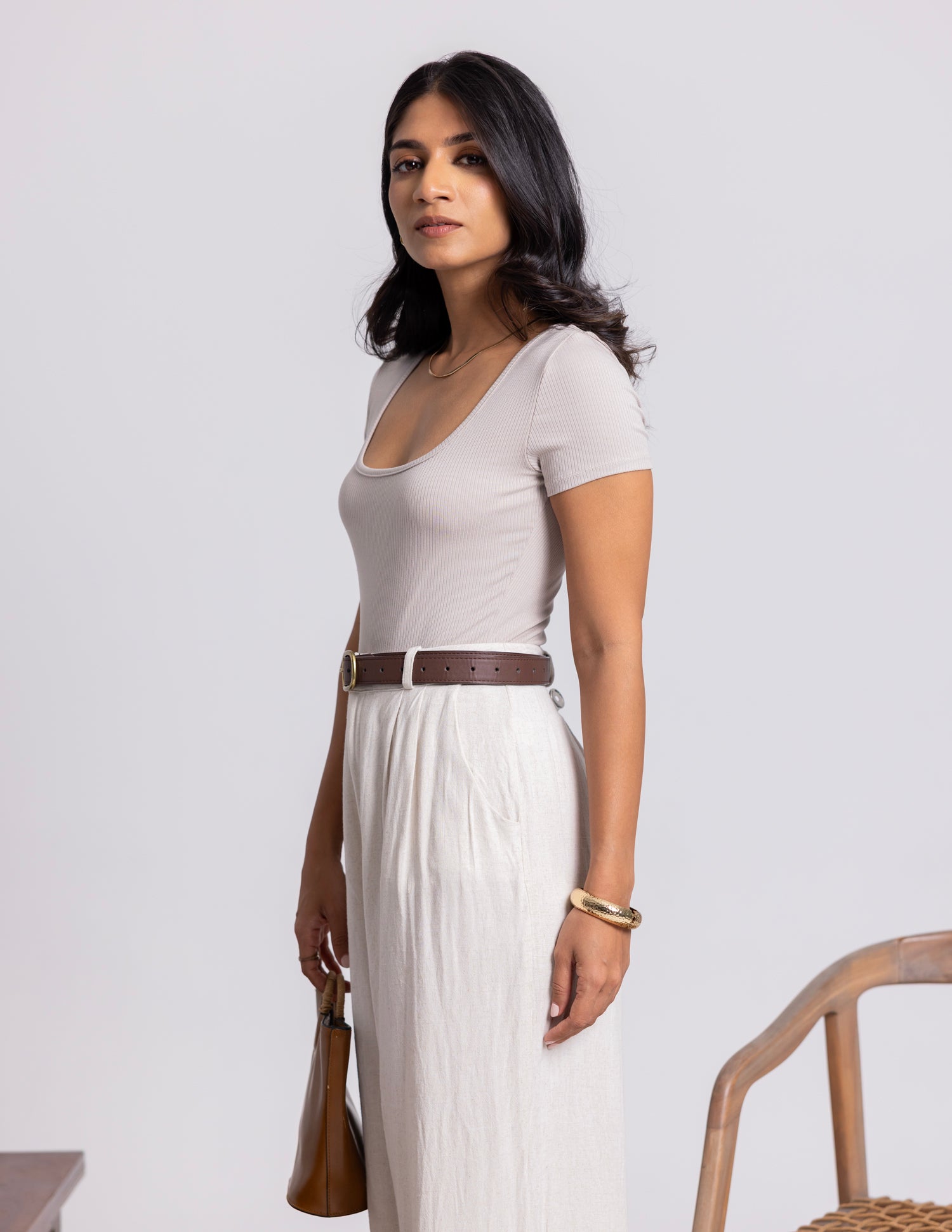 Scoop Neck Body Suit