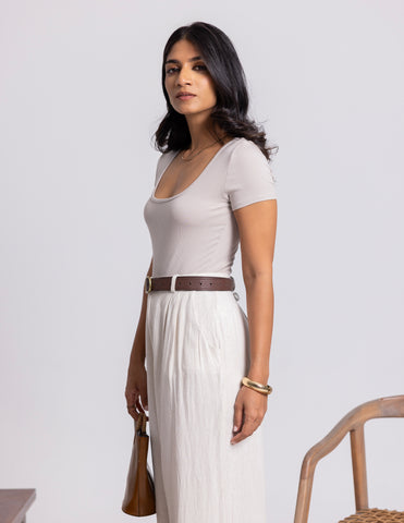 Scoop Neck Body Suit