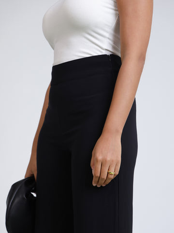 High Waist Straight Leg Pant