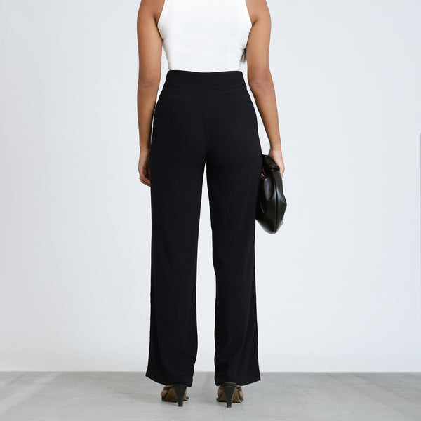 High Waist Straight Leg Pant