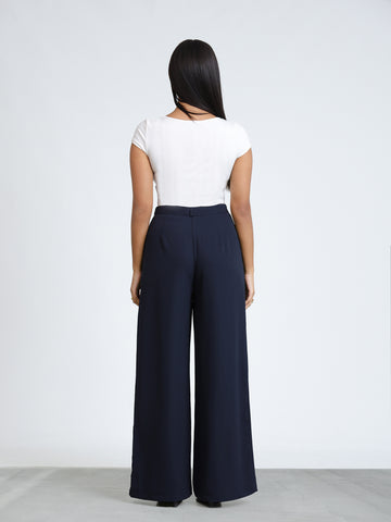 High Waist Straight Leg Pant