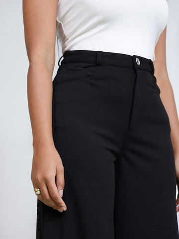 High Waist Straight Leg Pant