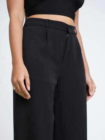 High Waist Straight Leg Pant