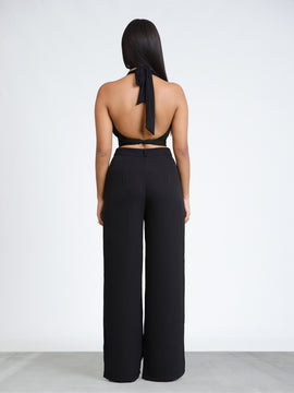 High Waist Straight Leg Pant