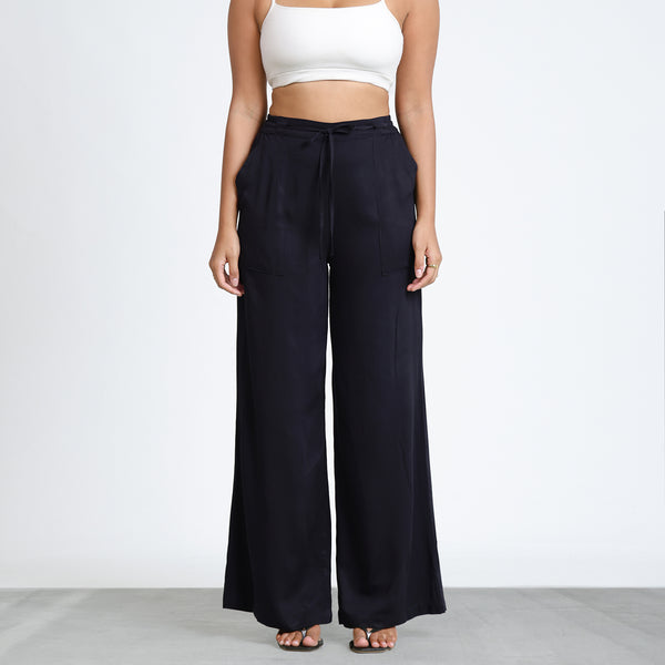 Drawstring Straight Leg Cassual Pant