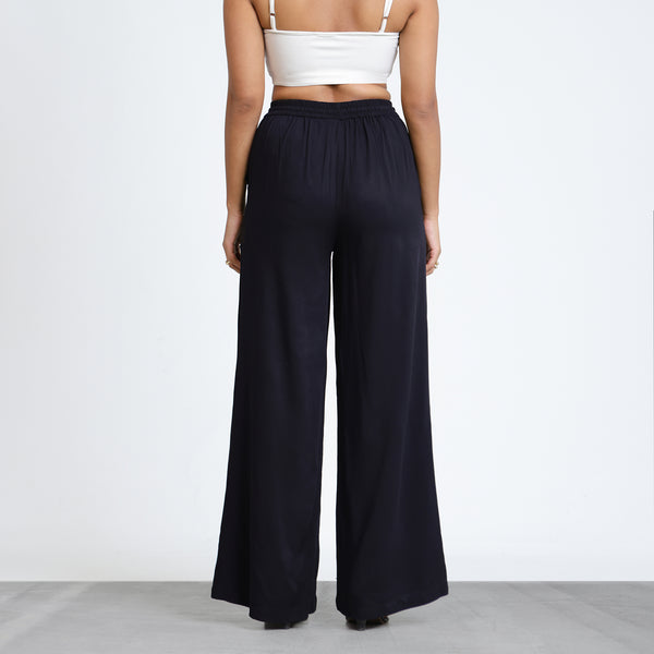 Drawstring Straight Leg Cassual Pant