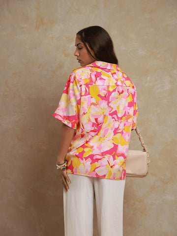 Printed Oversized Shirt