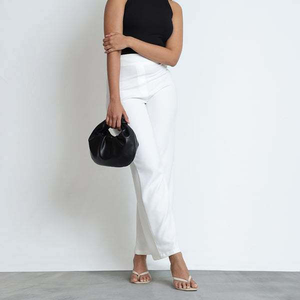 High Waist Straight Leg Pant