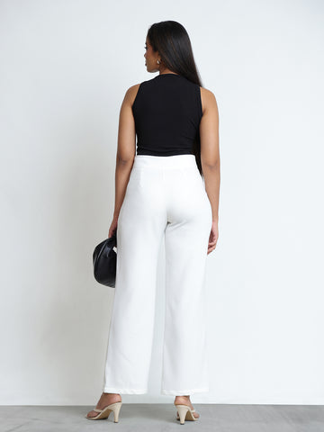 High Waist Straight Leg Pant