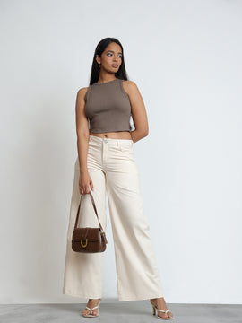 Low Waist Wide Leg Pant