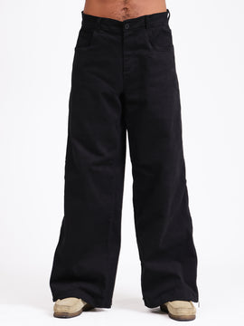 leg zipper detailed pant