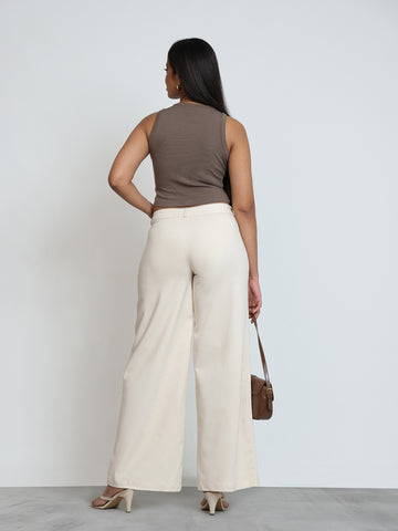 Low Waist Wide Leg Pant