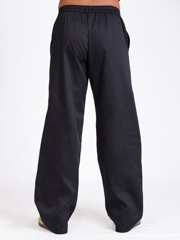 Binding detailed men's pant