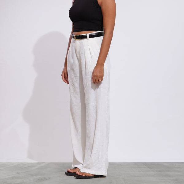 Beck High Neck Sleeveless Crop Top