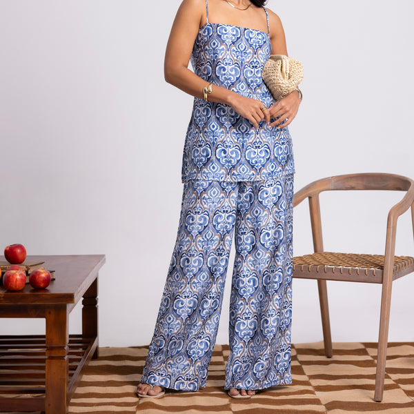 Elsticated Printed Pant