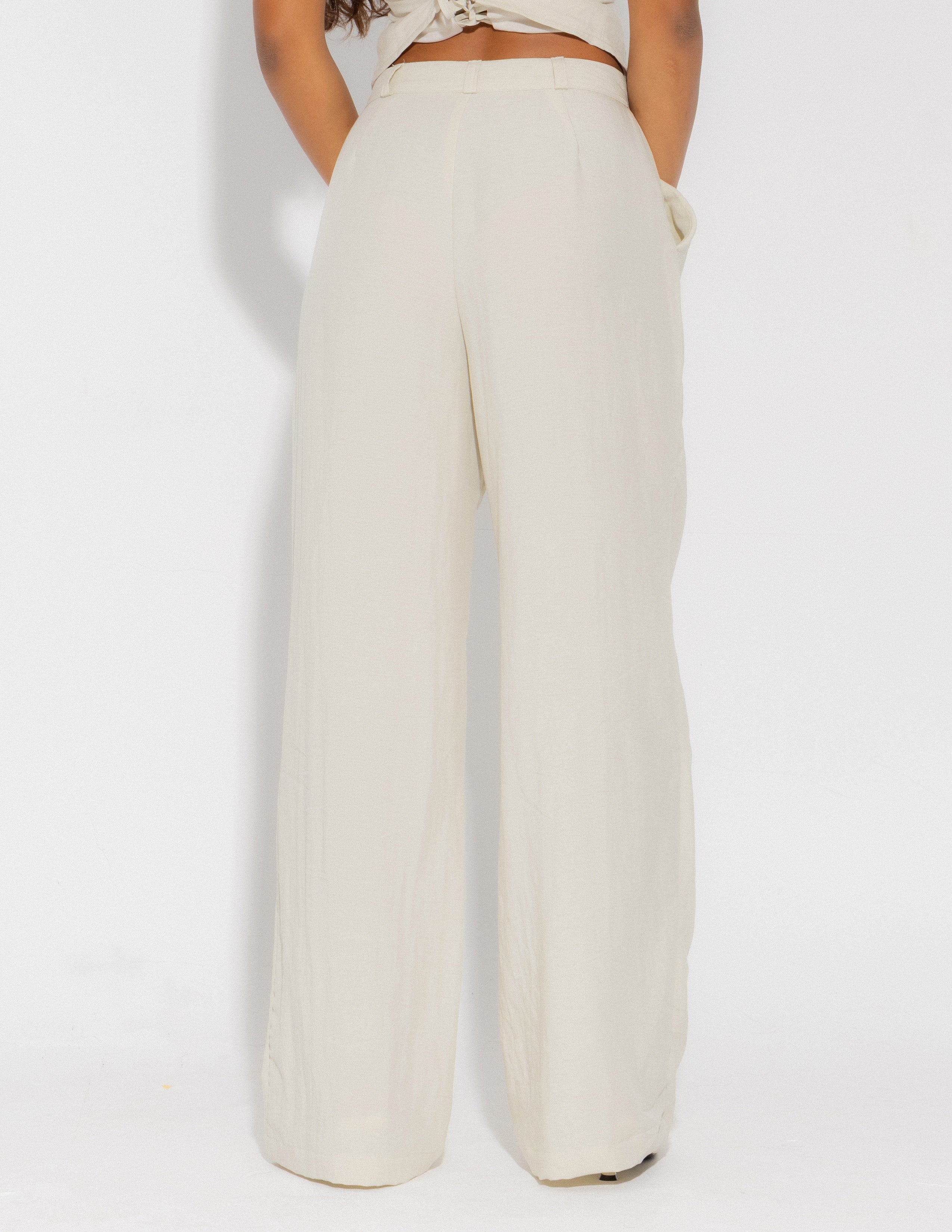 High Waist Wide Leg Pant