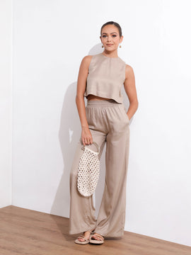 Elasticated Waist Detail pant