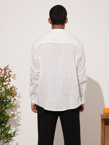 Double chest pocket detailed shirt