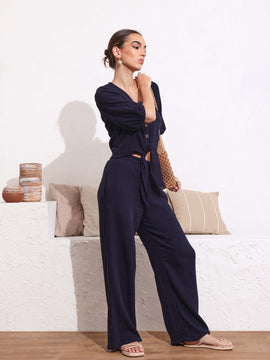Elasticated High Waist Pant