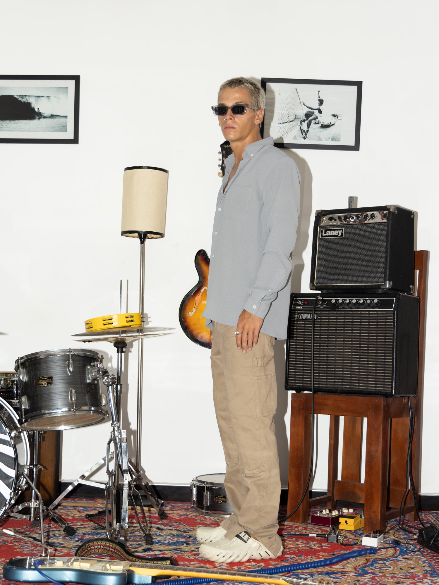 Double chest pocket Regular fit shirt