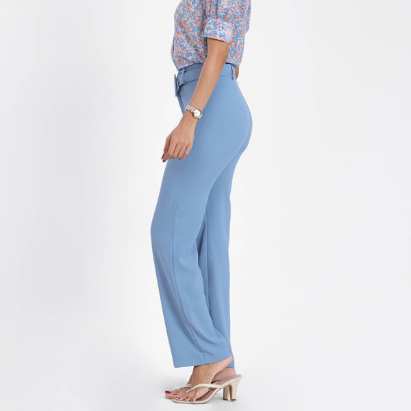 High Waist Straight Leg Pant