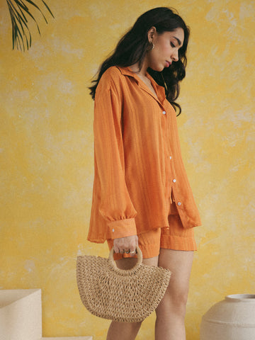 Button Down Oversized Shirt