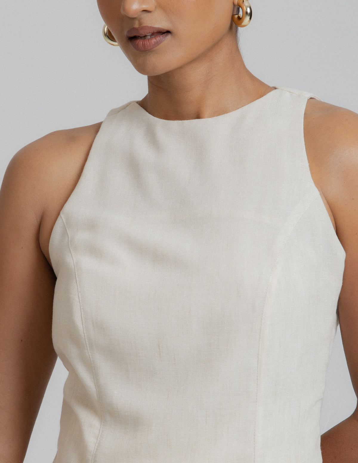 High Neck Halter Top