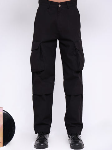 Baggy pocket detailed cargo pant